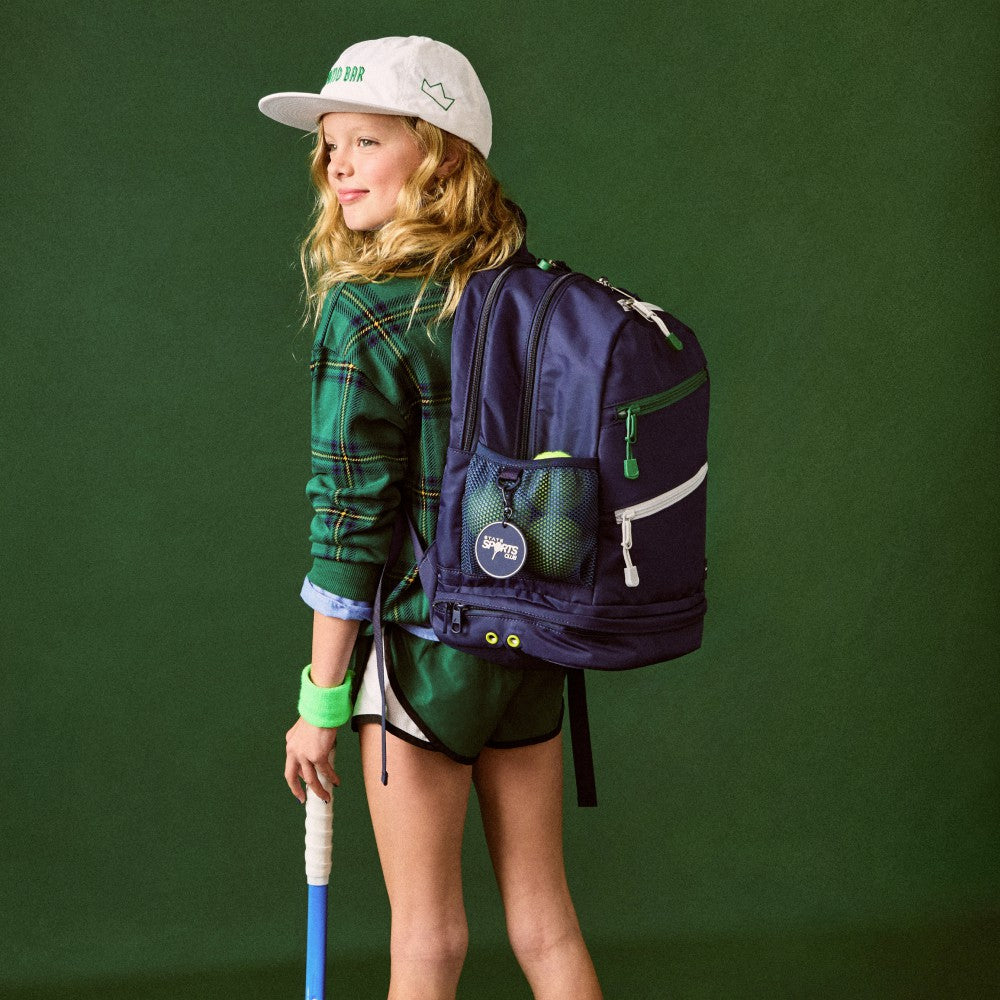 State Bags Lenox Tennis Backpack Nylon Navy