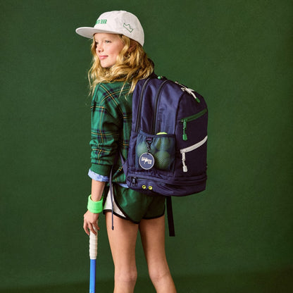 State Bags Lenox Tennis Backpack Nylon Navy