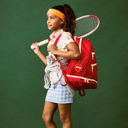 State Bags Lenox Tennis Backpack Nylon Red