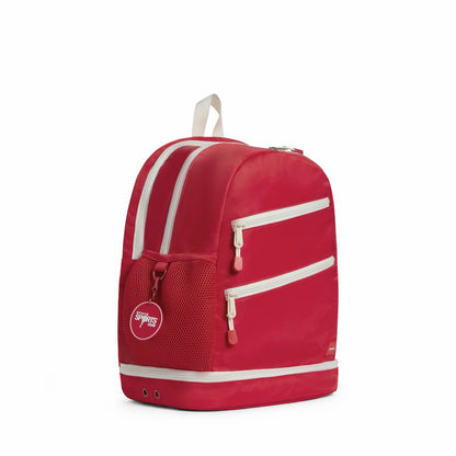 State Bags Lenox Tennis Backpack Nylon Red
