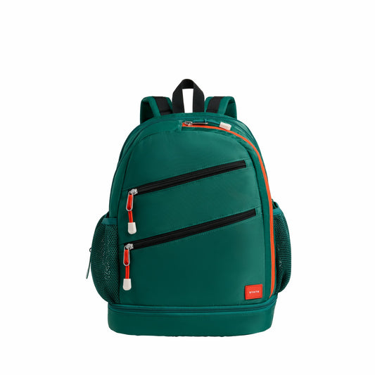 State Bags Lenox Tennis Backpack Nylon Evergreen