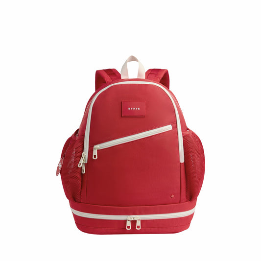 State Bags Ozzie Ball Backpack Red