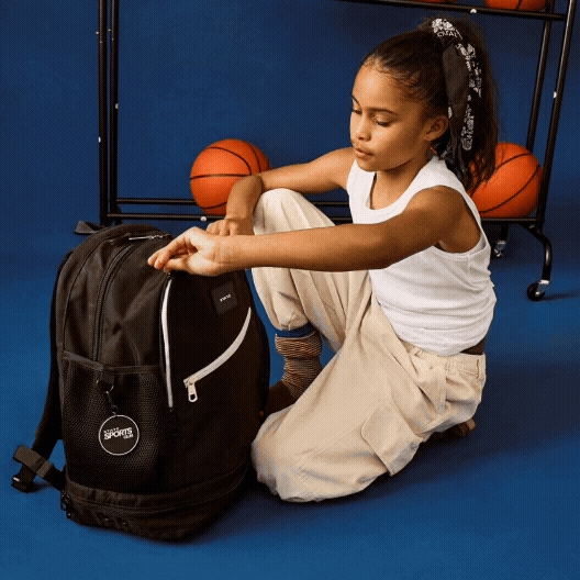 State Bags Ozzie Ball Backpack Red