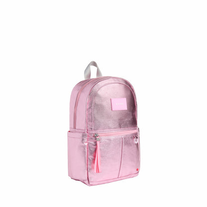 State Bags Kane Mini Backpack Metallic Pink/Silver