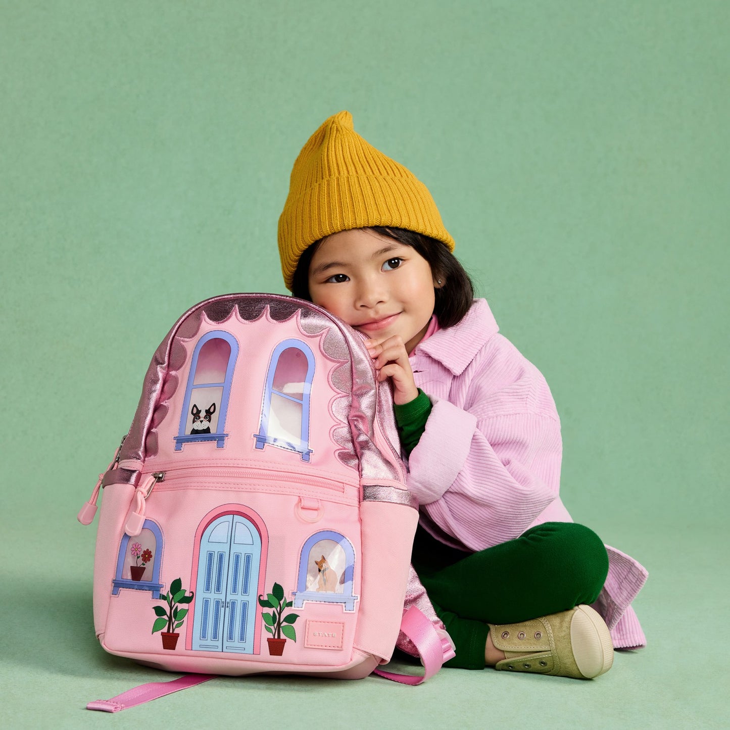 State Bags Kane Kids Mini Backpack Recycled Polycanvas House