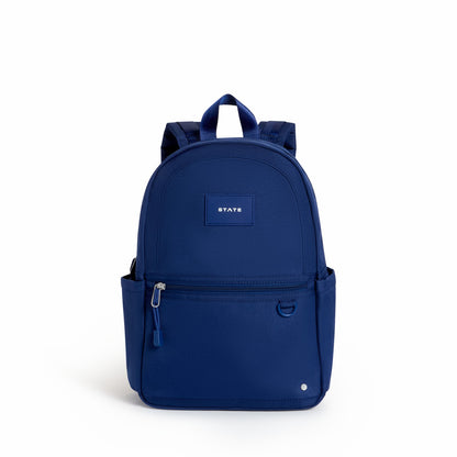 State Bags Kane Kids Mini Backpack Recycled Polycanvas Solid Navy