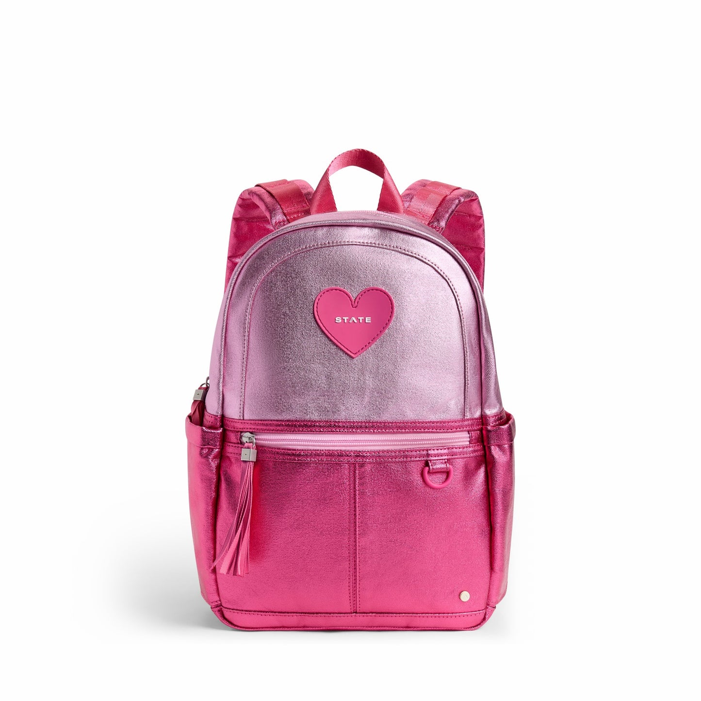 State Bags Kane Mini Backpack Metallic Pink/Hot Pink Colorblock