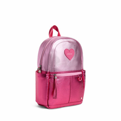 State Bags Kane Mini Backpack Metallic Pink/Hot Pink Colorblock