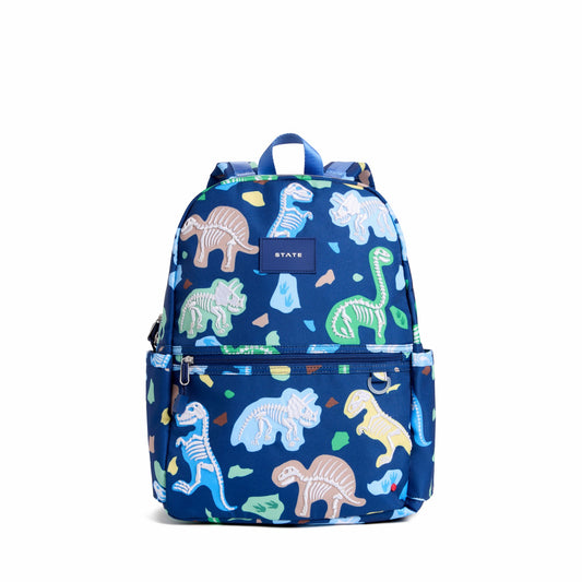 State Bags Kane Kids Travel Backpack Dino Fossil