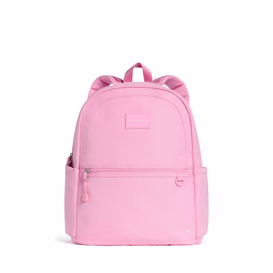 State Bags Kane Kids Large Backpack Recycled Poly Canvas Solids Pink