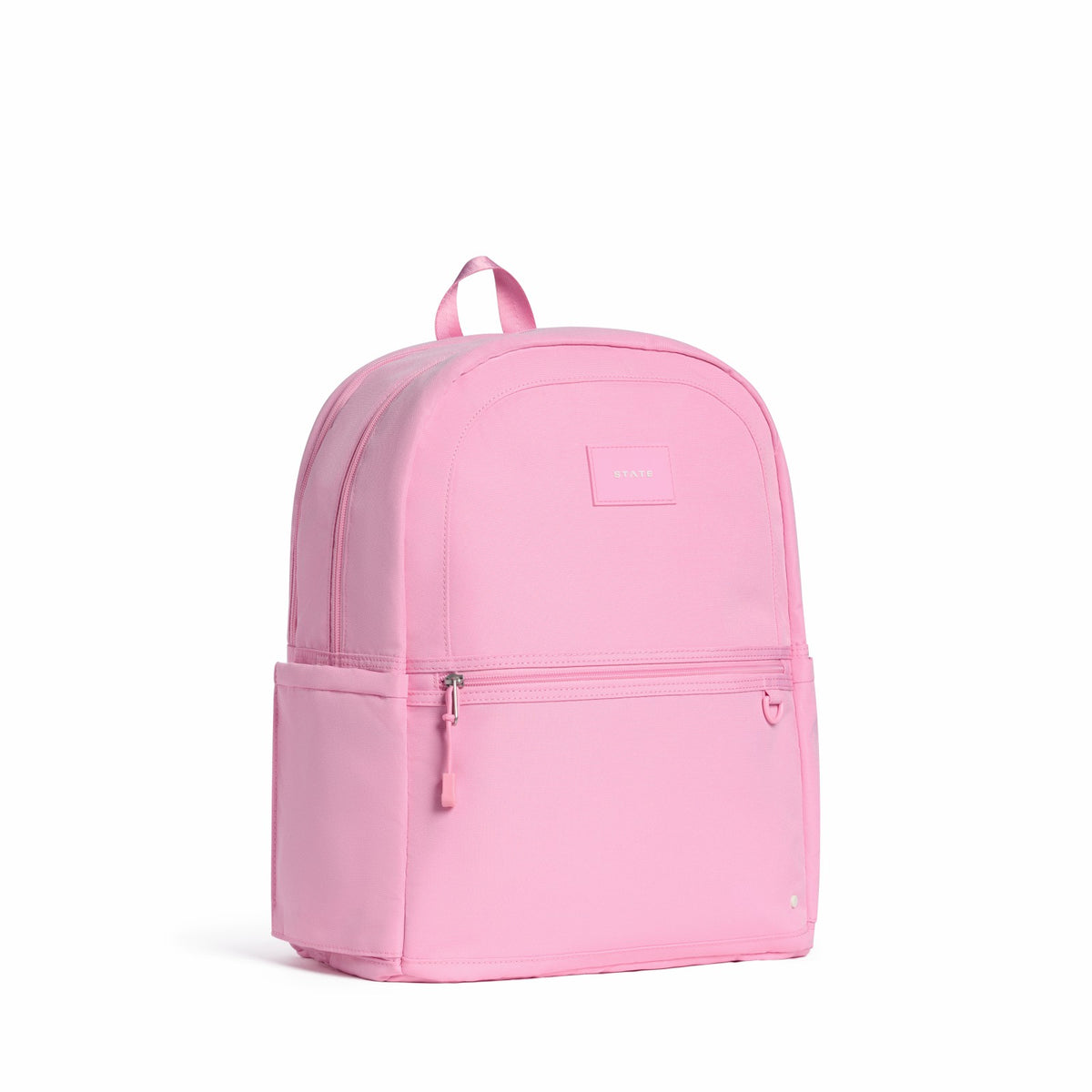 State Bags Kane Kids Large Backpack Recycled Poly Canvas Solids Pink