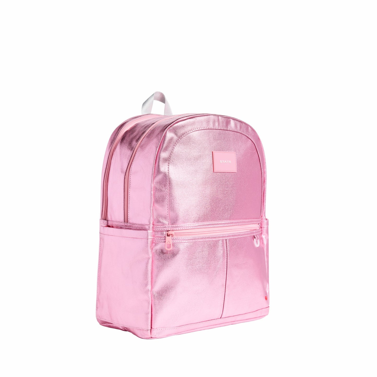 State Bags Kane Kids Large Backpack Metallic Pink/Silver