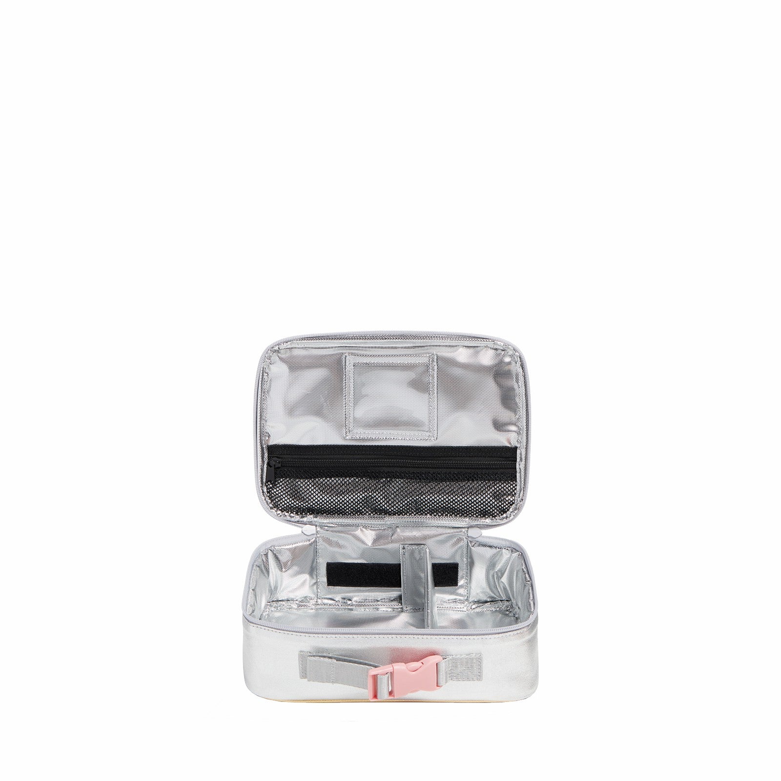 State Bags Rodgers Lunch Box Metallic Pink/Silver