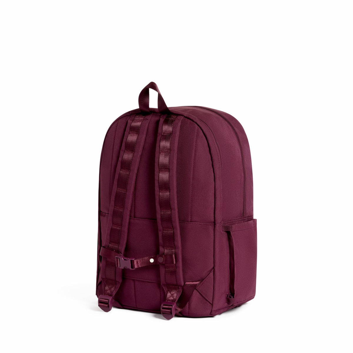 State Bags Reed Backpack Recycled Polycanvas Burgundy