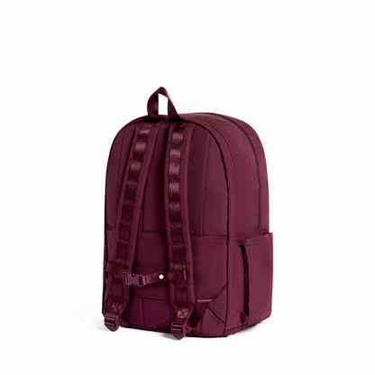 State Bags Reed Backpack Recycled Polycanvas Burgundy
