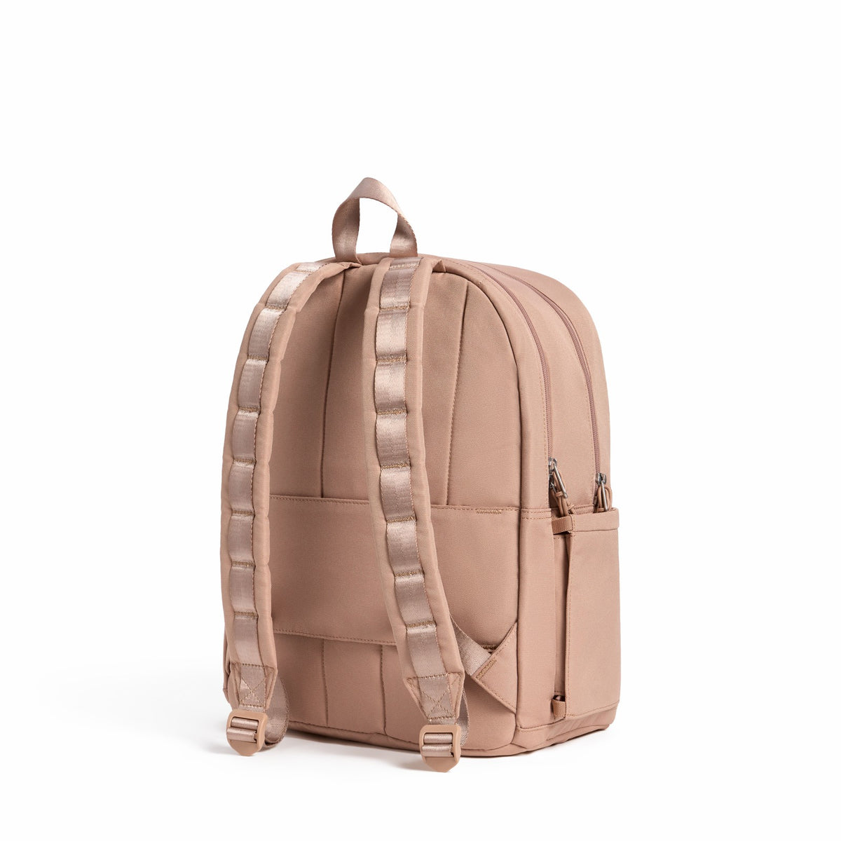 State Bags Kane Kids Double Pocket Recycled Polyester Canvas Mocha