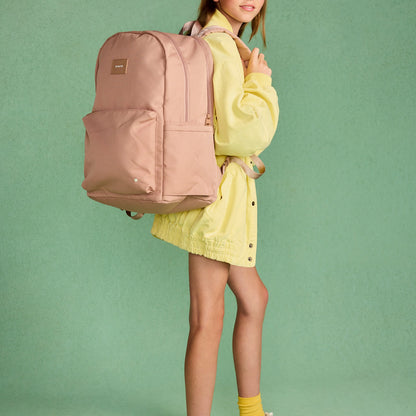 State Bags Reed Backpack Recycled Polycanvas Mocha