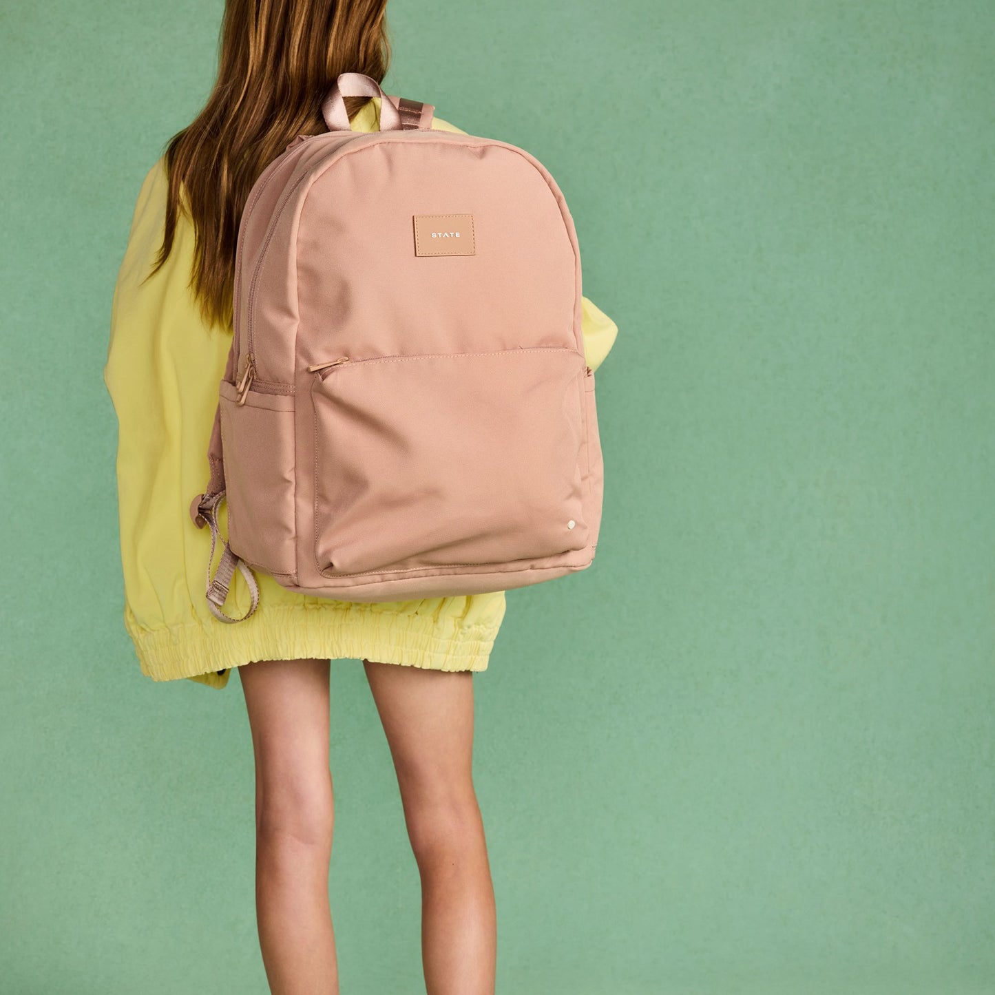 State Bags Reed Backpack Recycled Polycanvas Mocha