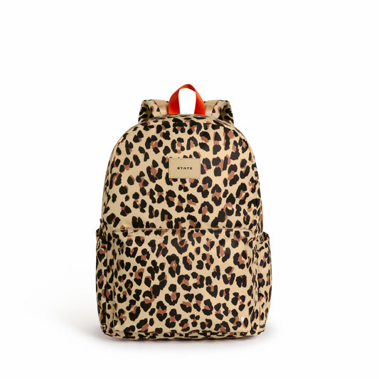 State Bags Reed Backpack Nylon Leopard
