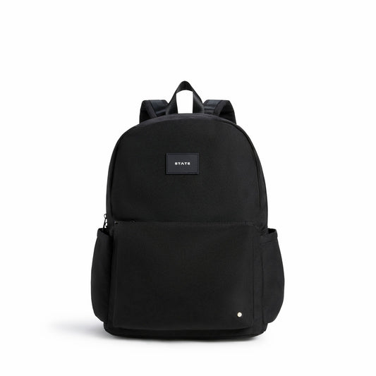 State Bags Reed Backpack Recycled Polycanvas Black