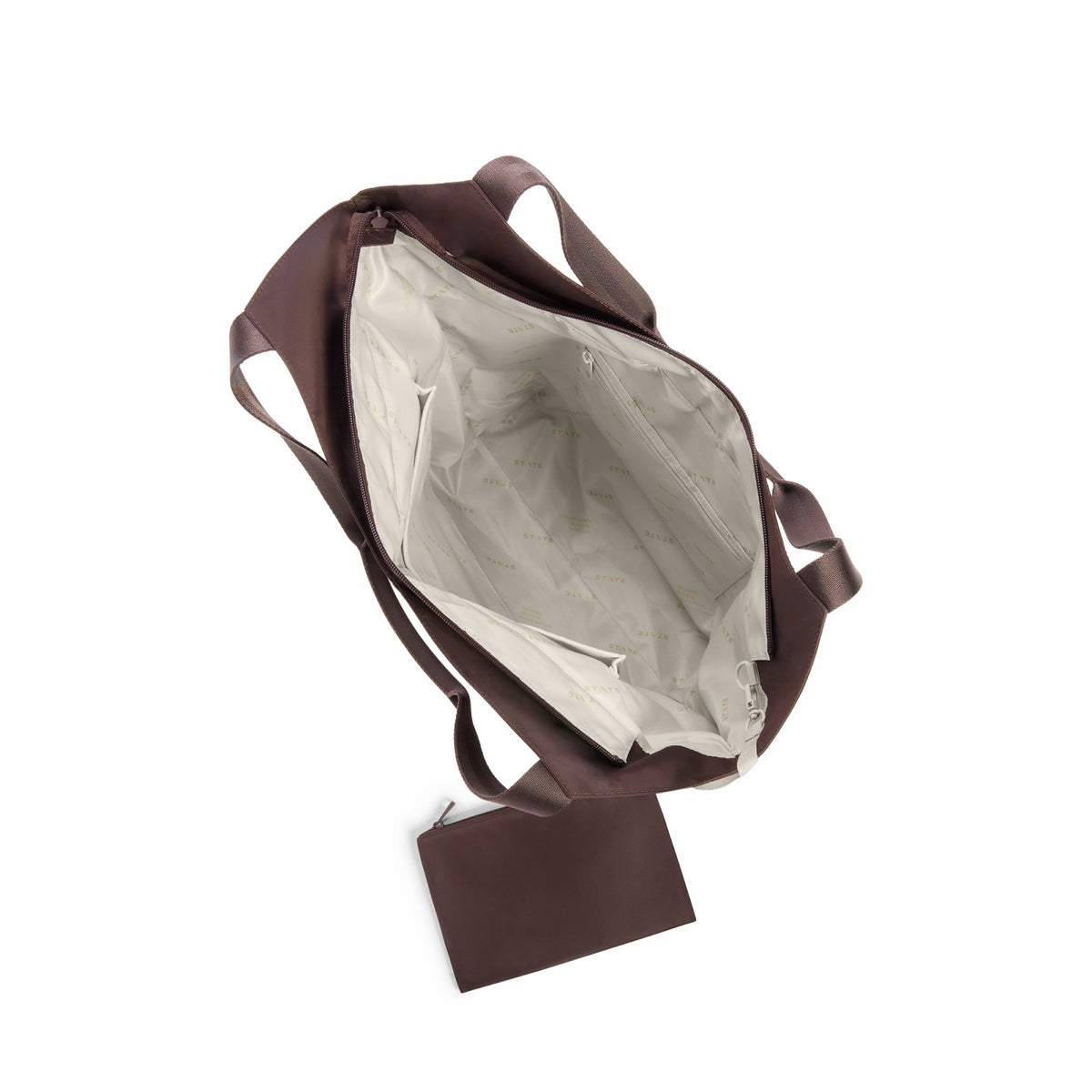 State Bags Beverly Tote Recycled Nylon Brown