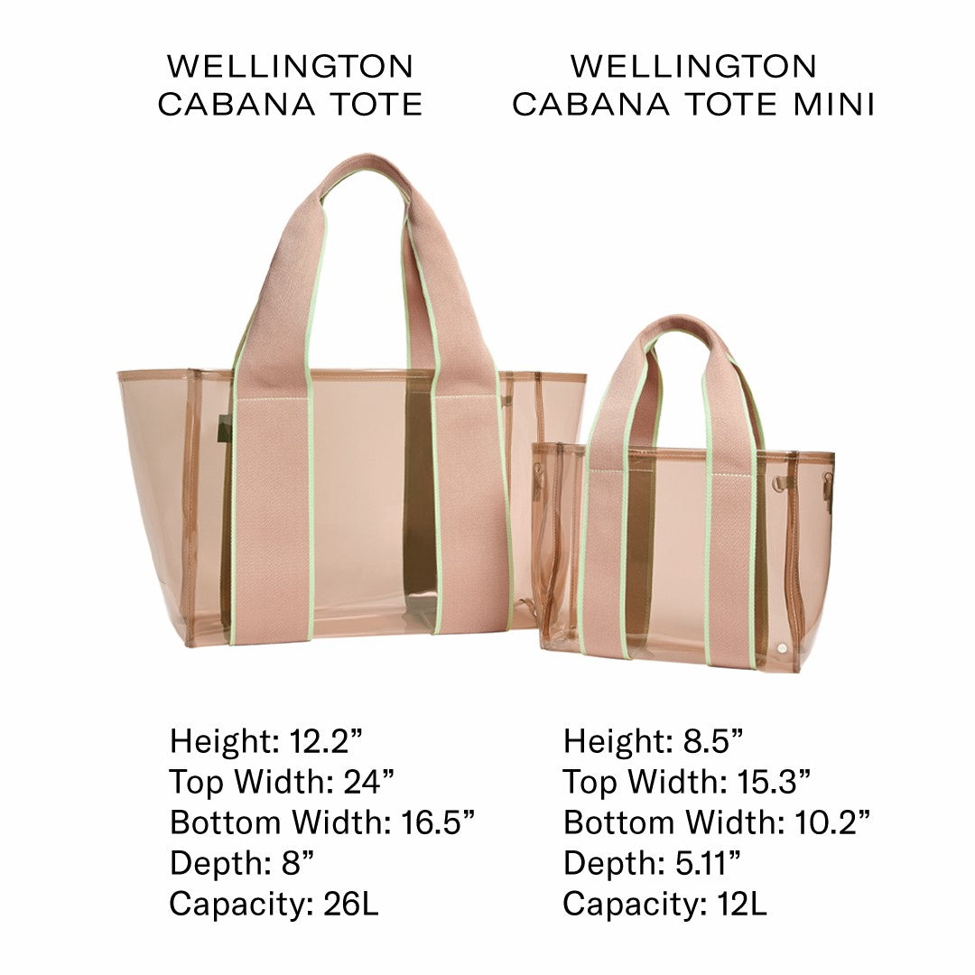 State Bags Wellington Cabana Tote TPU Tortoise