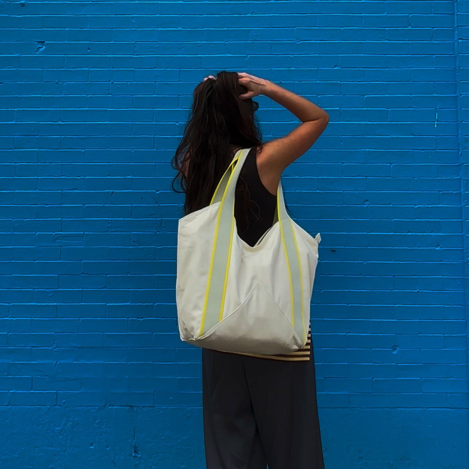 State Bags Beverly Tote Cotton Canvas Pristine