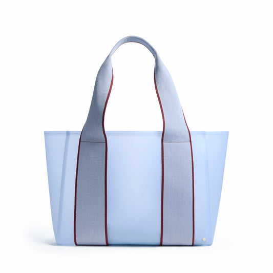 State Bags Wellington Cabana Tote TPU Light Blue