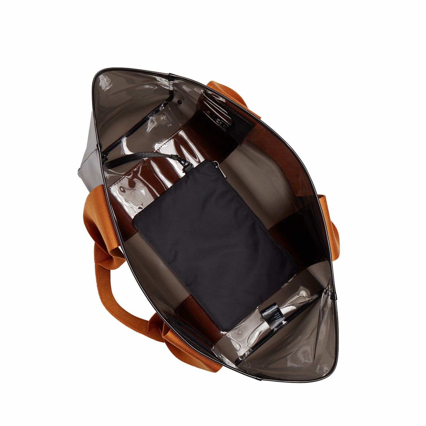 State Bags Wellington Cabana Tote TPU Black/Caramel