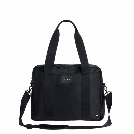 State Bags Jordan Diaper Tote Nylon Black