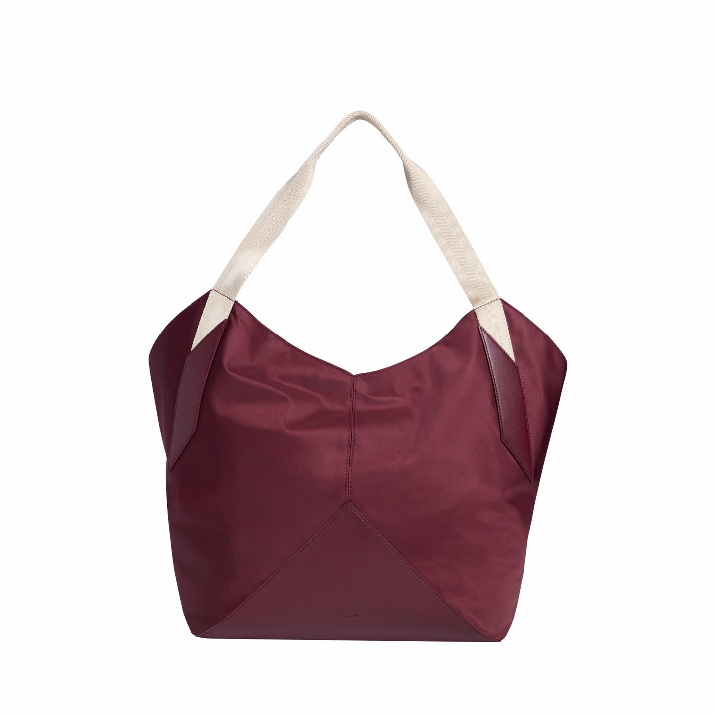 State Bags Beverly Tote Recycled Nylon Burgundy