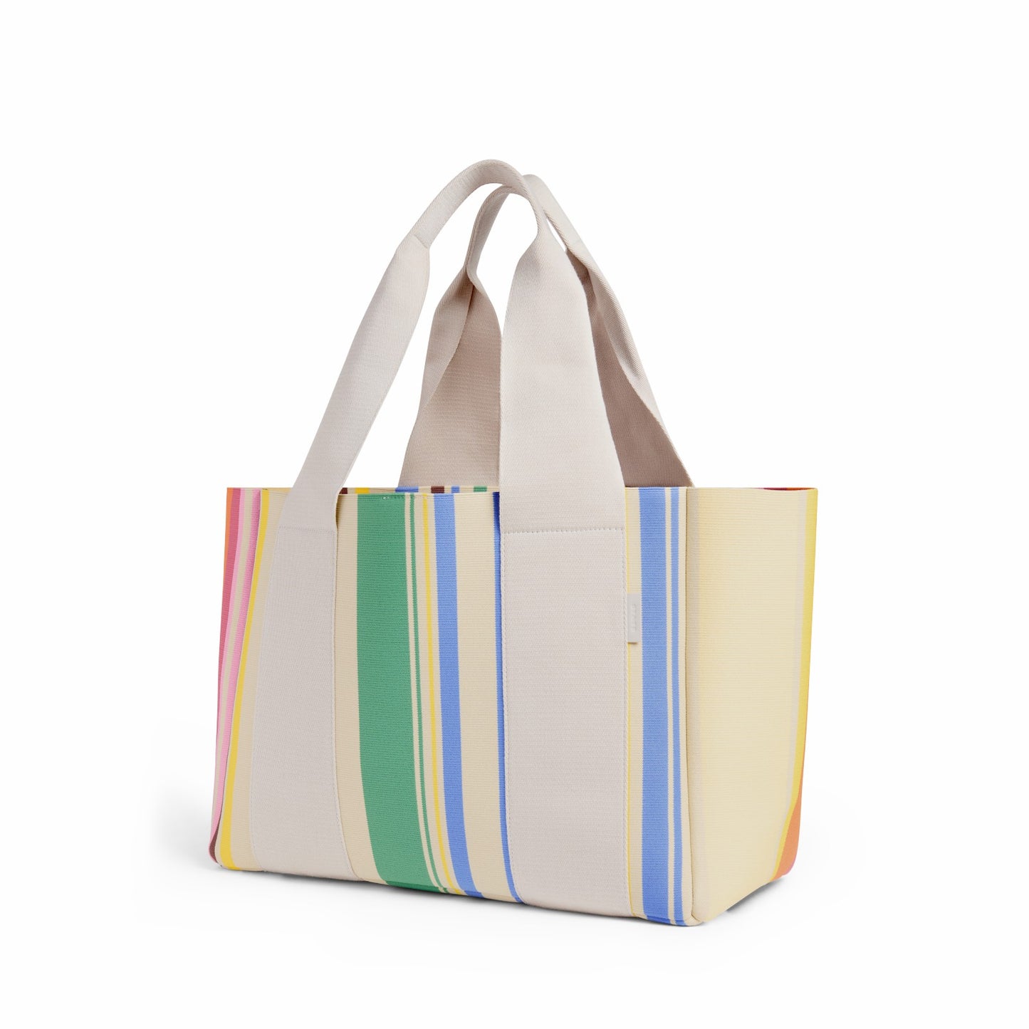 State Bags Wellington Cabana Tote Rainbow Stripe