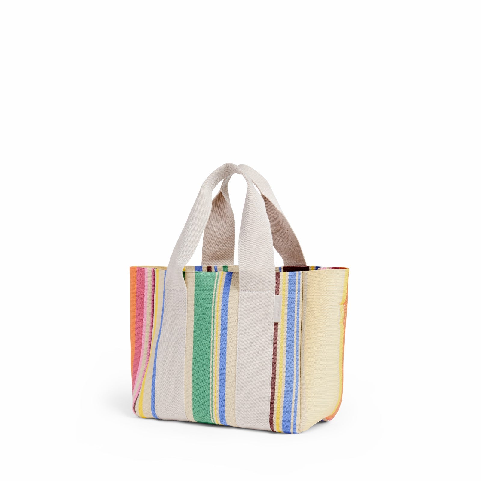 State Bags Wellington Cabana Tote Mini Knit Rainbow