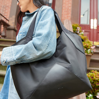 State Bags Beverly Tote Recycled Nylon Black