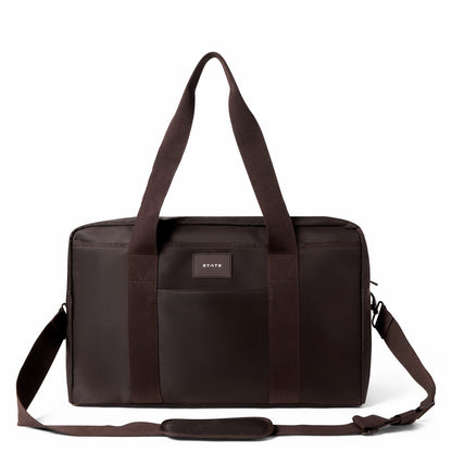 State Bags Wellington Weekender Nylon Brown