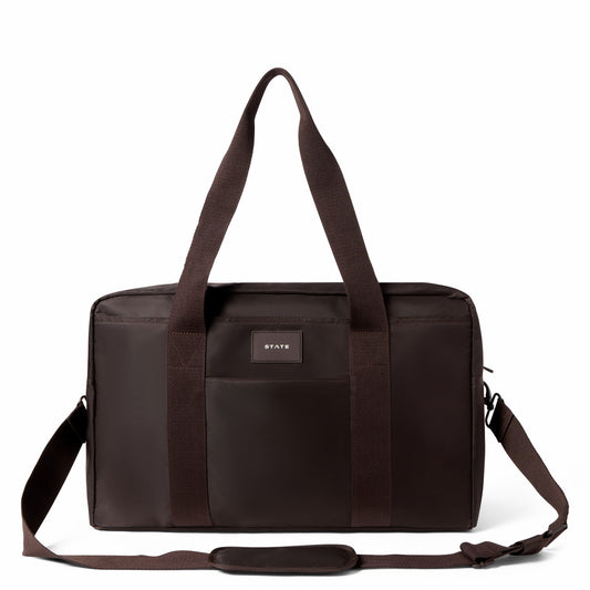 State Bags Wellington Weekender Nylon Brown