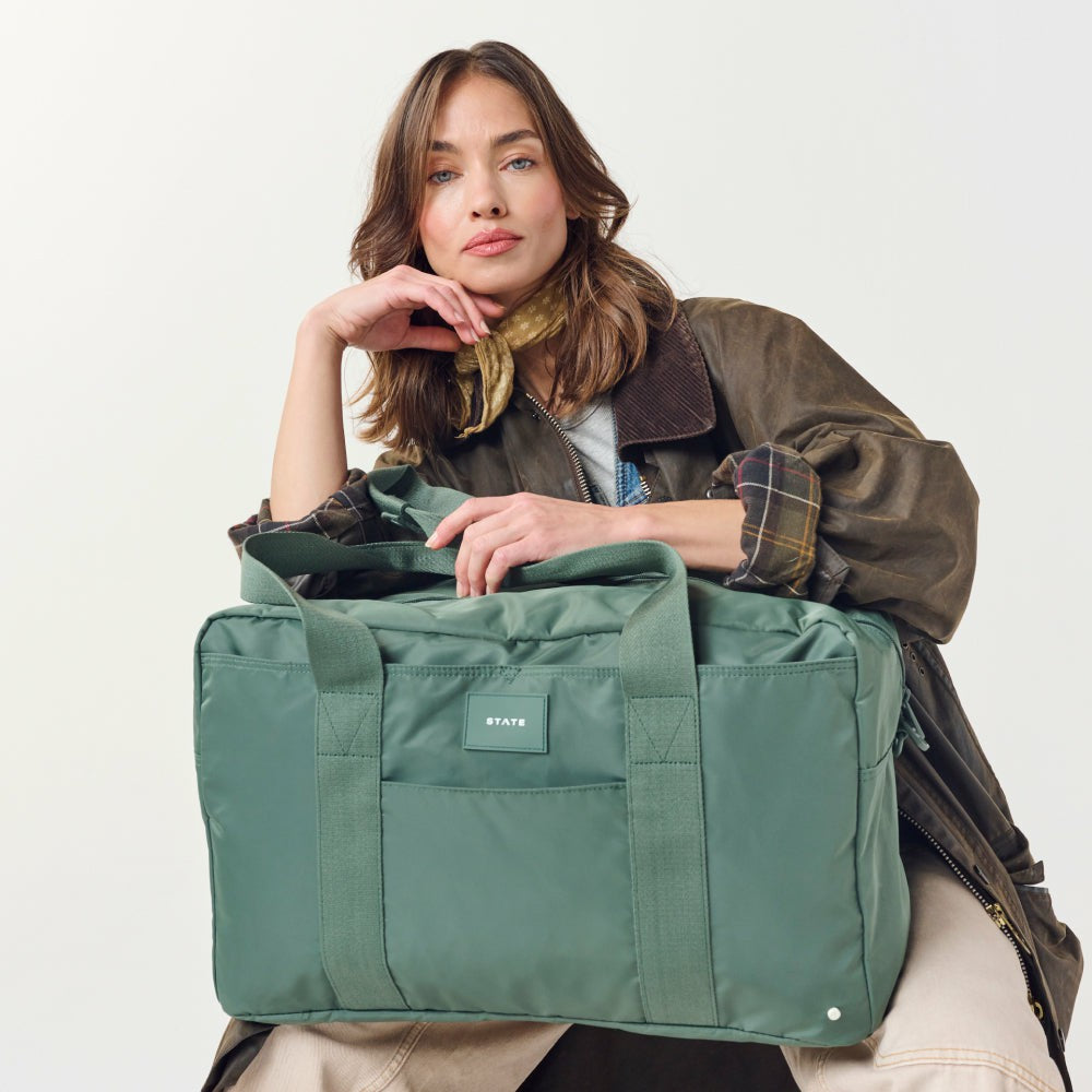 State Bags Wellington Weekender Nylon Olive