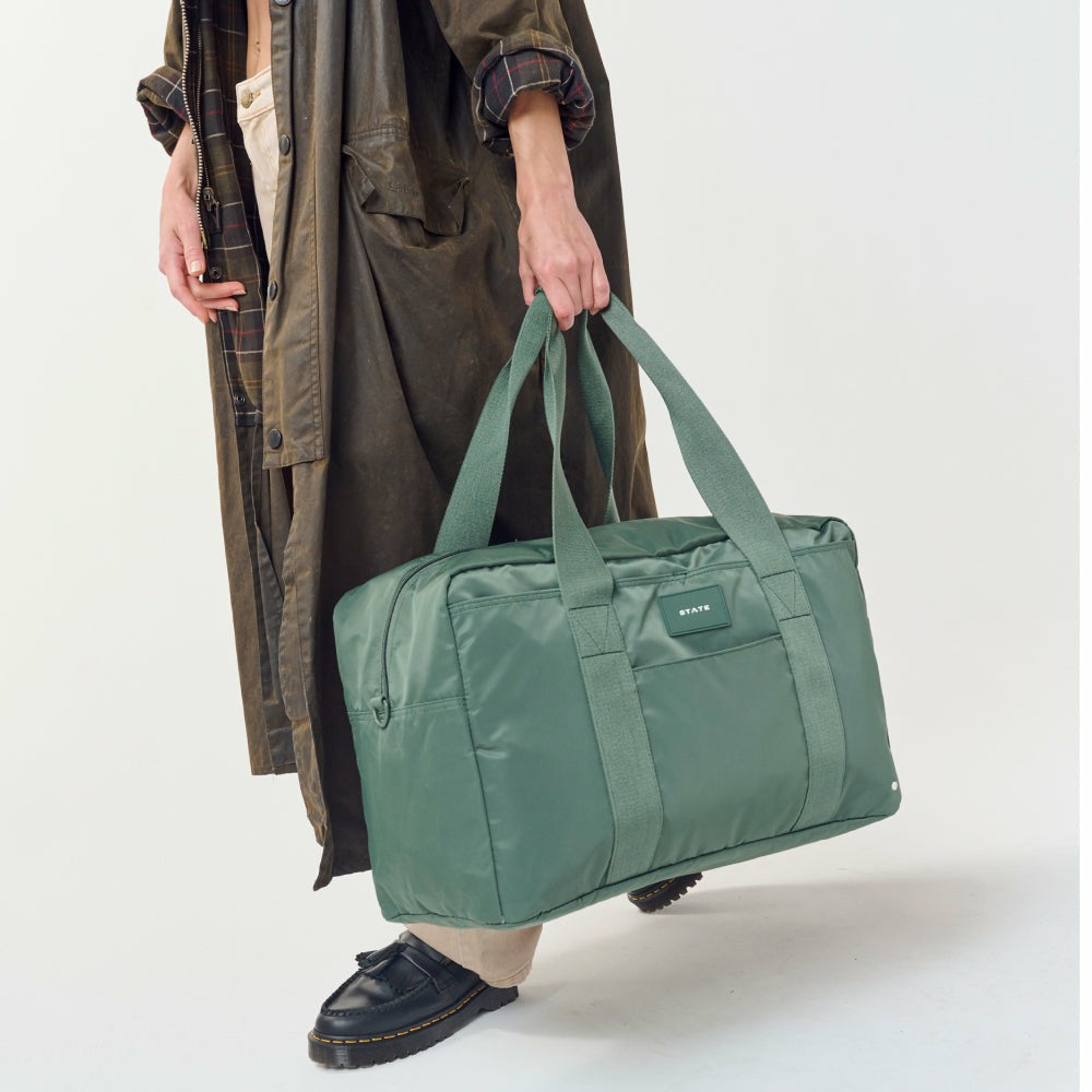 State Bags Wellington Weekender Nylon Olive