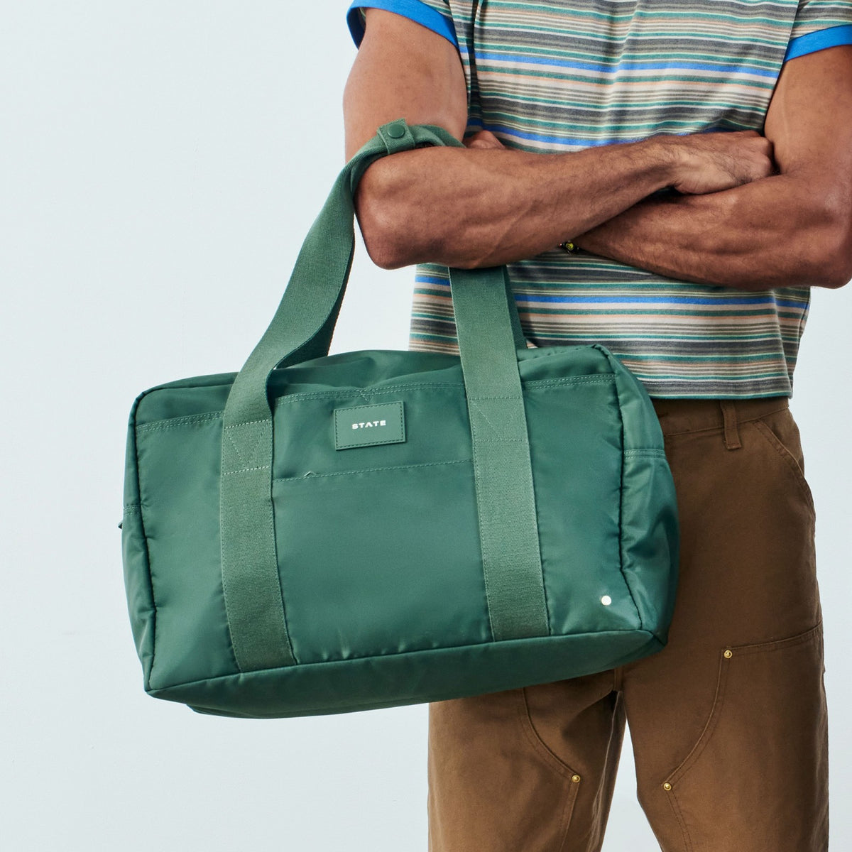 State Bags Wellington Weekender Medium Nylon Olive