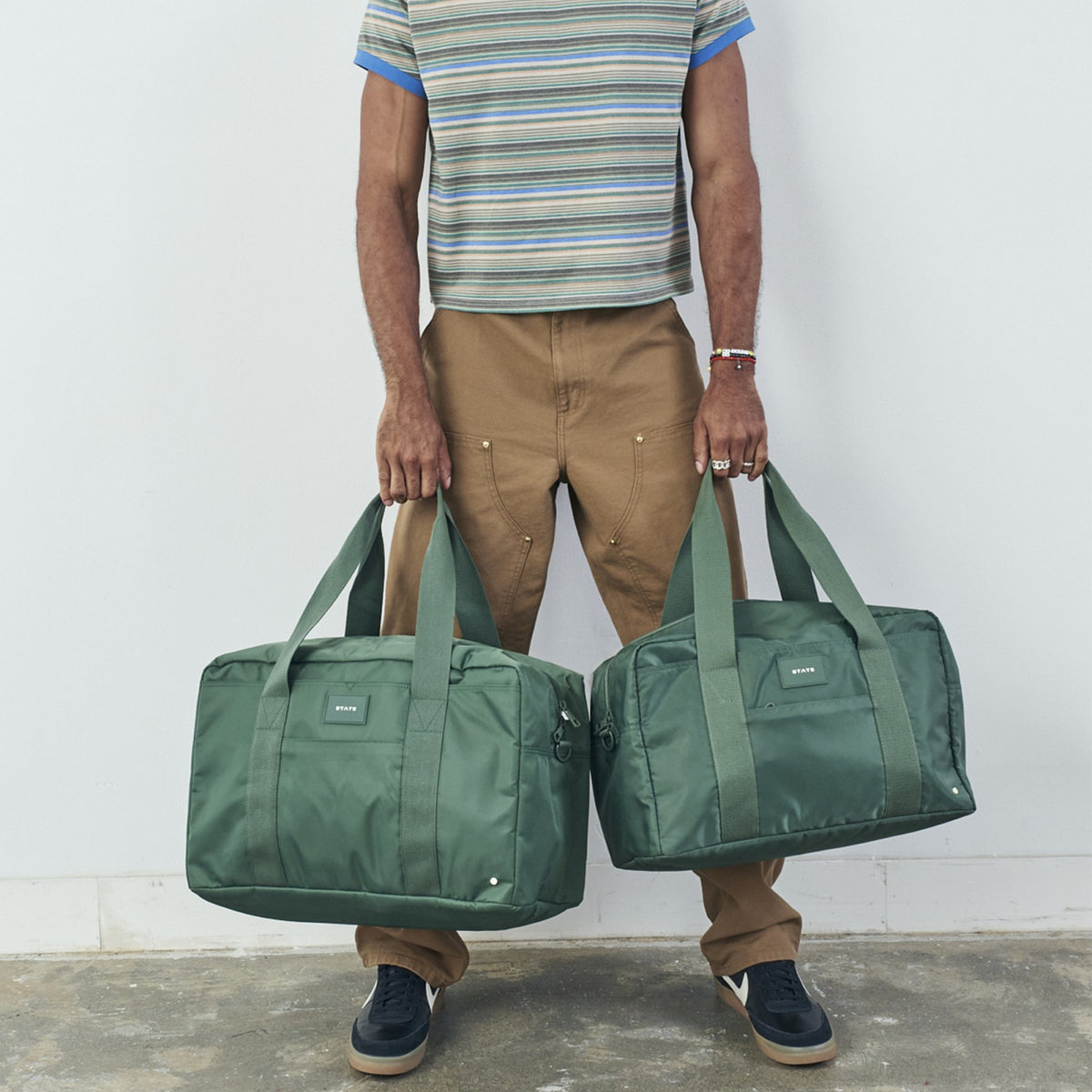 State Bags Wellington Weekender Medium Nylon Olive