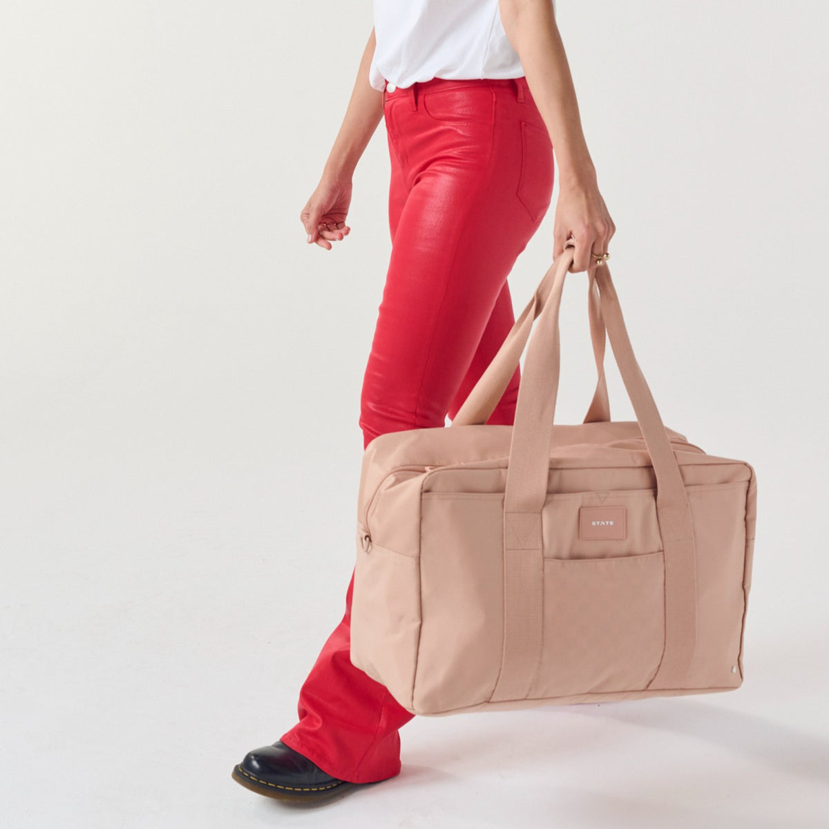 State Bags Wellington Weekender Nylon Latte