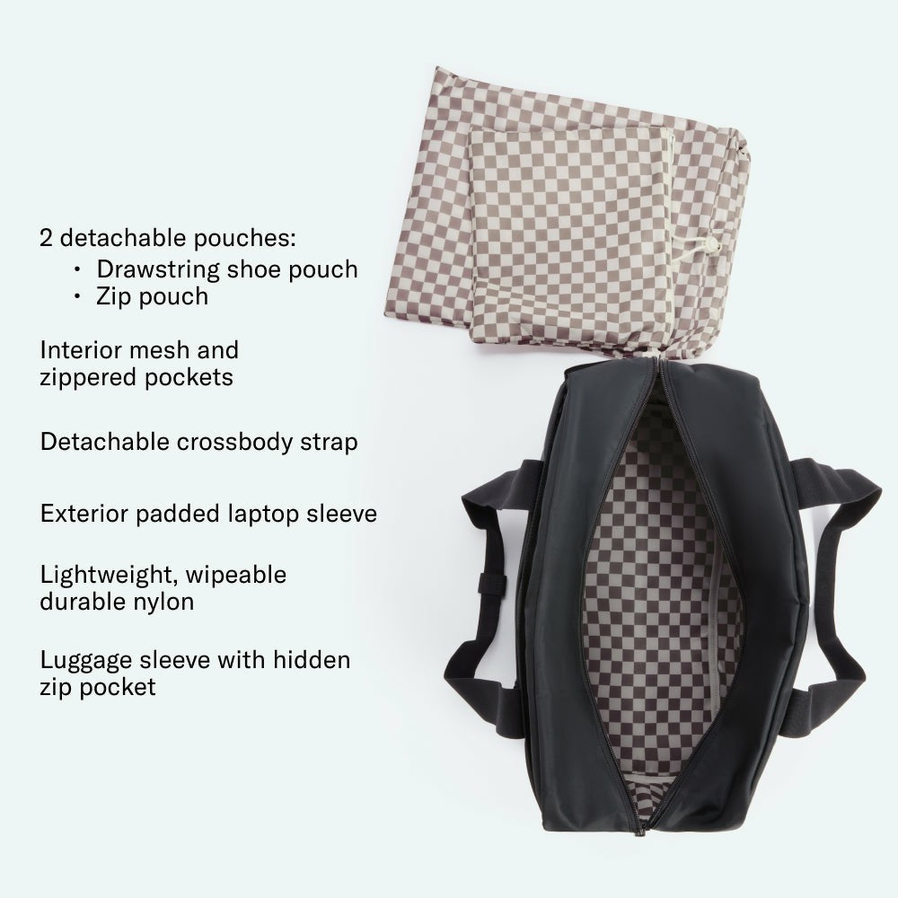 State Bags Wellington Weekender Nylon Black
