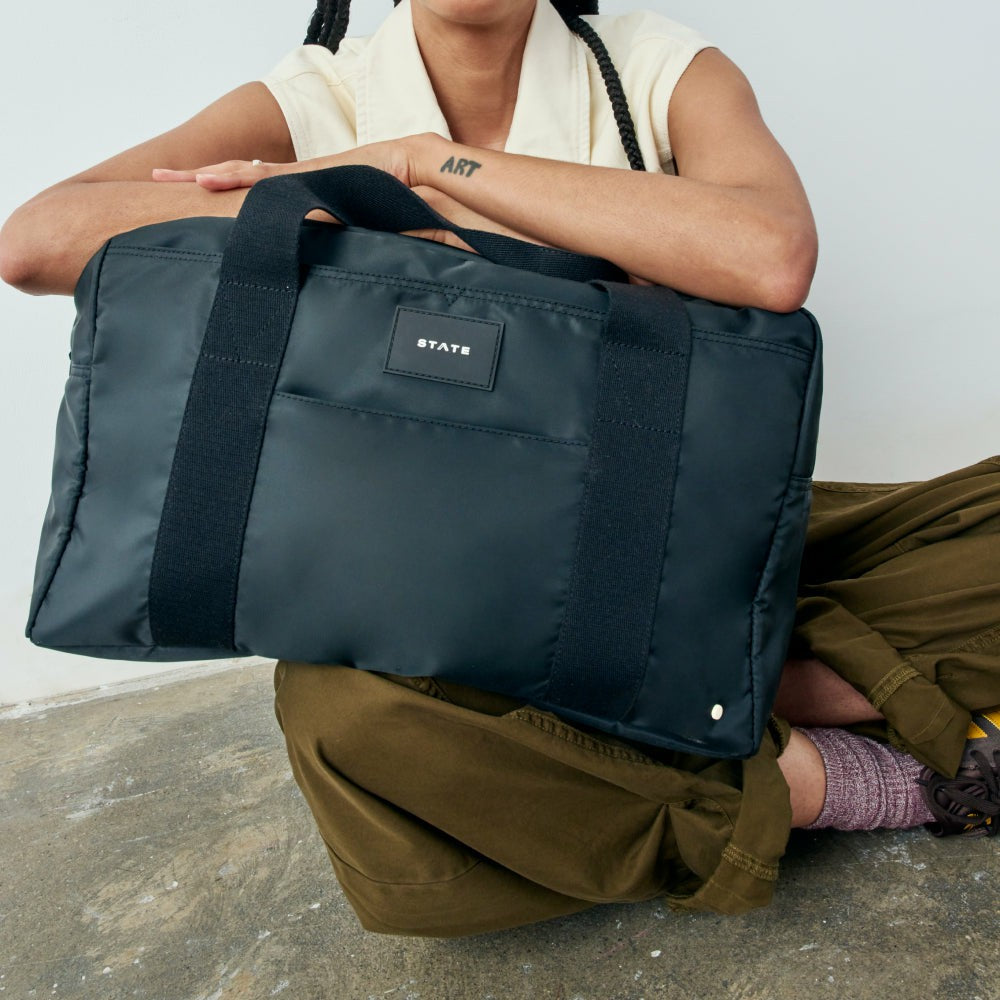 State Bags Wellington Weekender Nylon Black