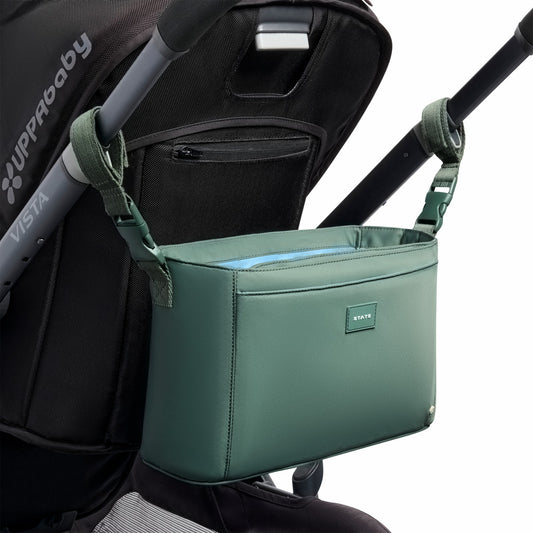 State Bags Stroller Organizer Nylon Olive