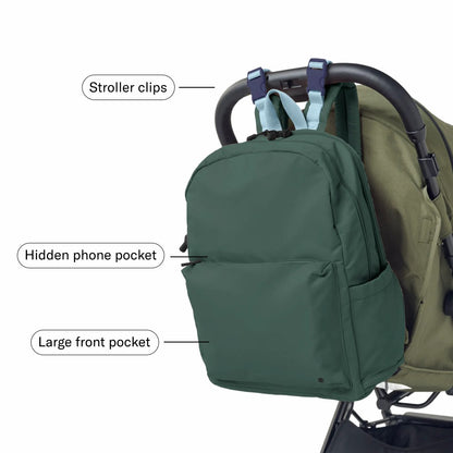 State Bags Lorimer Diaper Bag Backpack Nylon Black