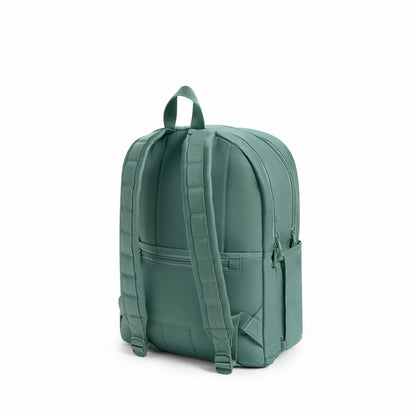 State Bags Evans Double Pocket Backpack Recycled Nylon Olive