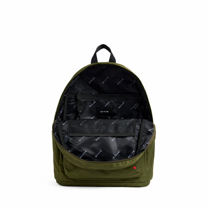 State Bags Lorimer Backpack Nylon Olive