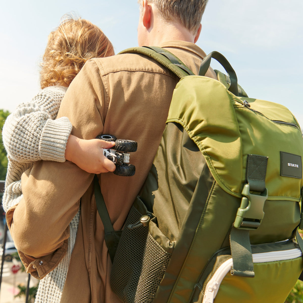 State Bags Grove Rucksack Nylon Olive