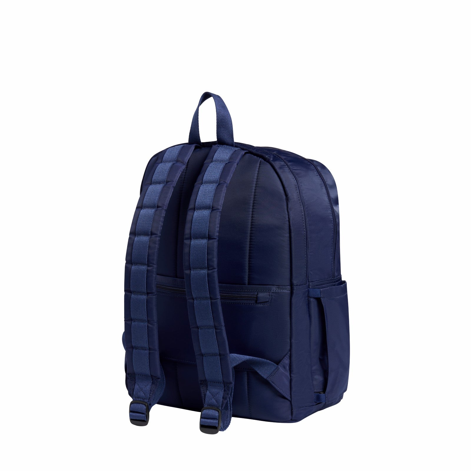 State Bags Evans Double Pocket Backpack Nylon Navy