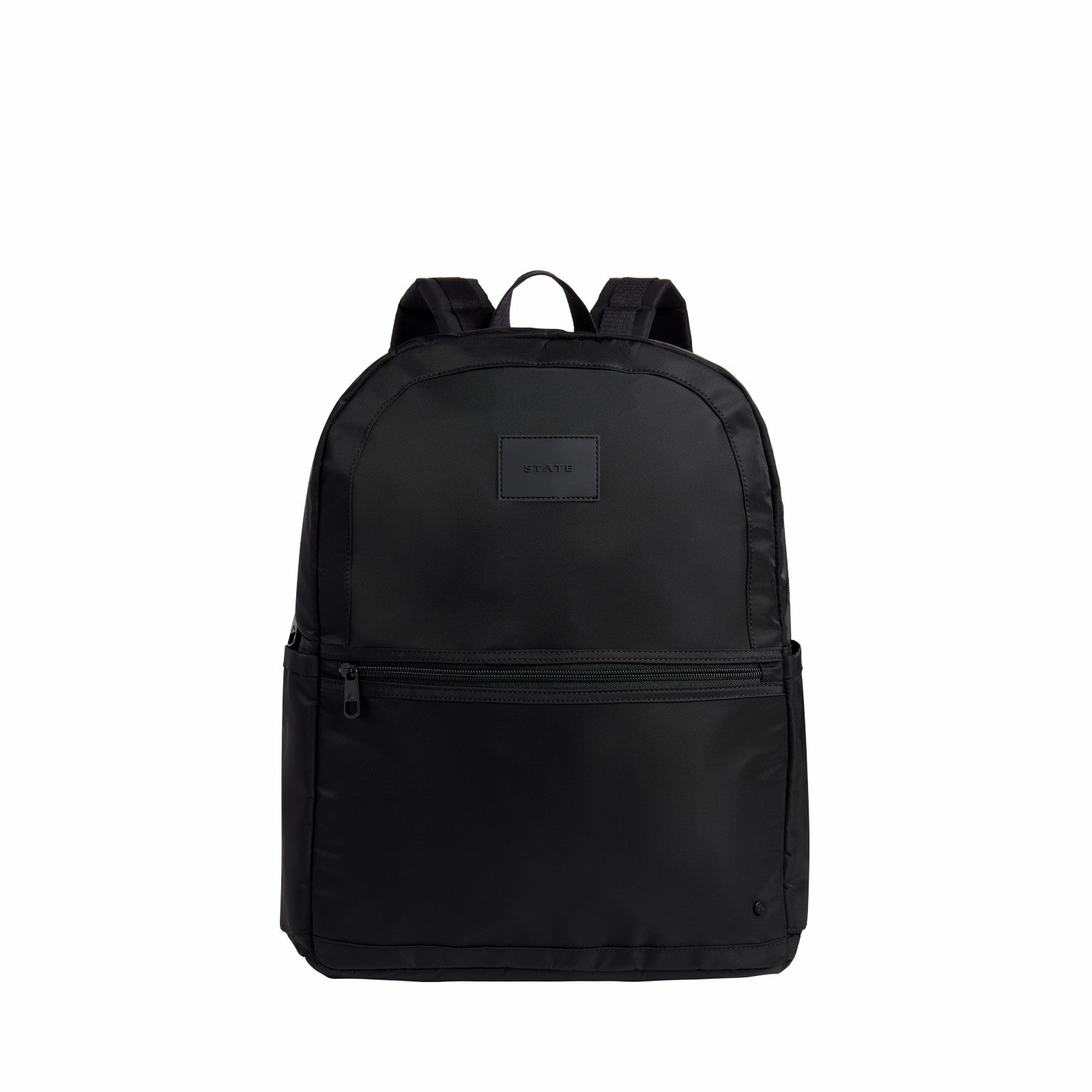 State Bags Evans Double Pocket Large Backpack Nylon Black
